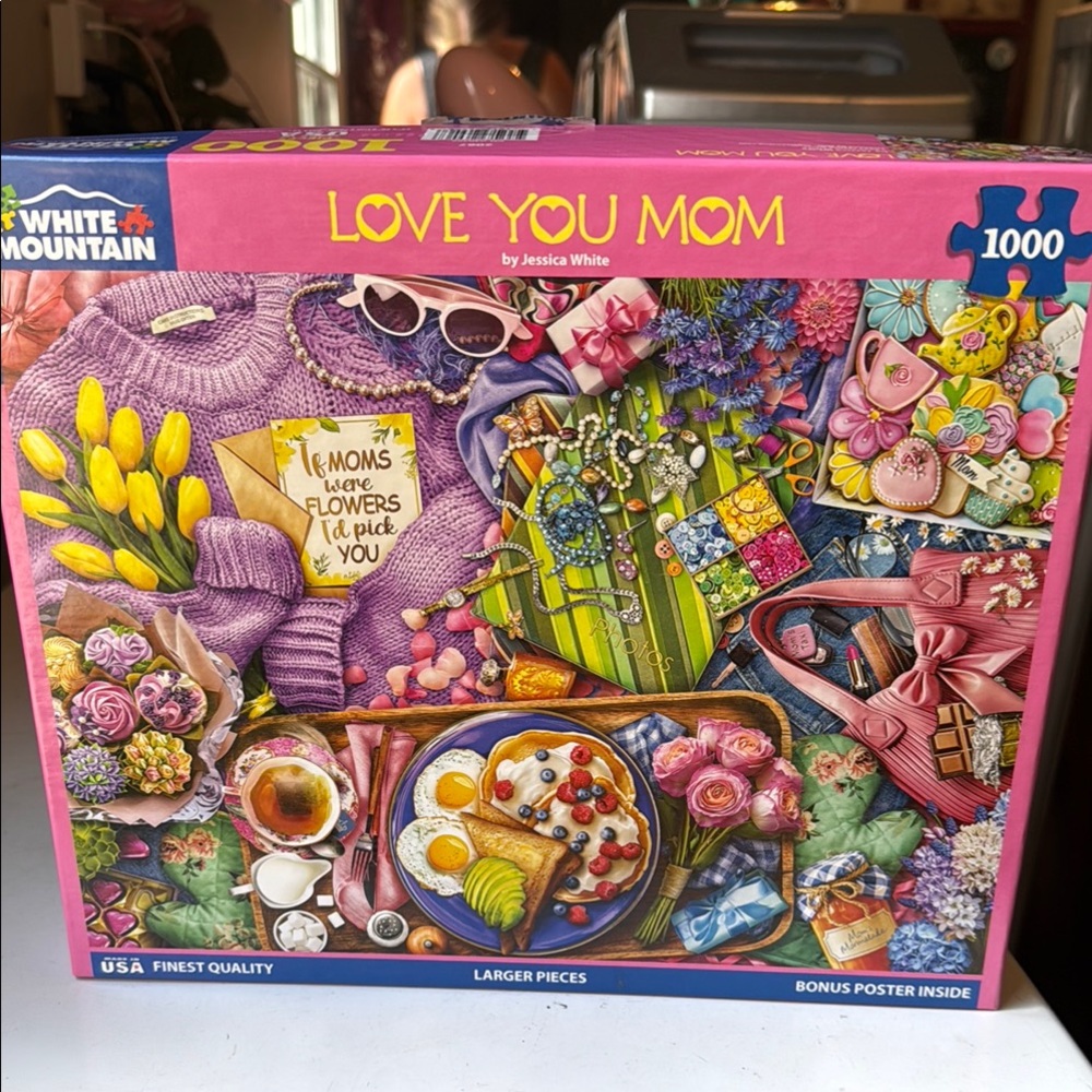 White Mountain "Love You Mom" (2025) 🎨 Jessica White 1000 🧩